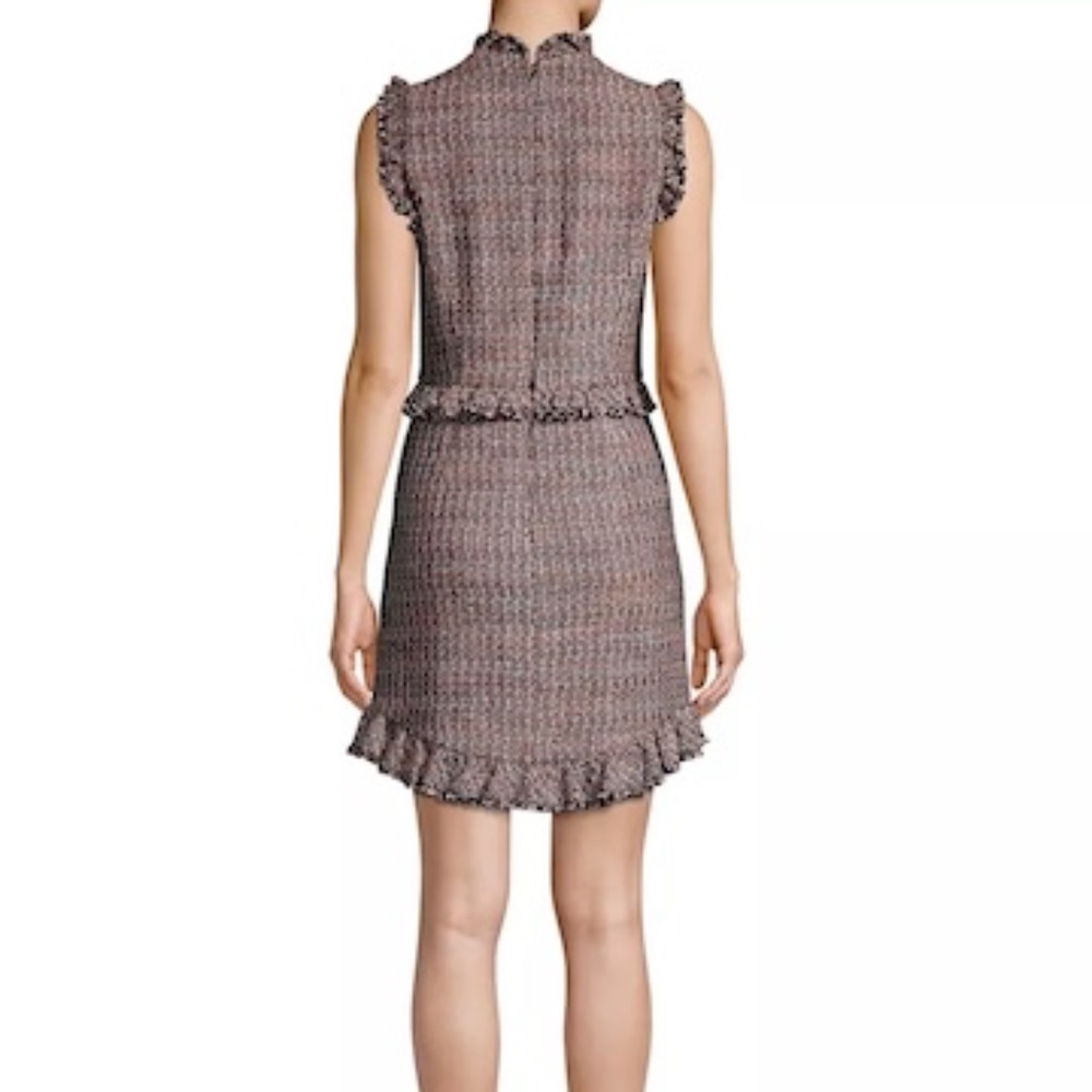 Rebecca Taylor Navy & Blush Tweed Dress – Authentic Designer Piece– NWT – - Picture 4 of 15